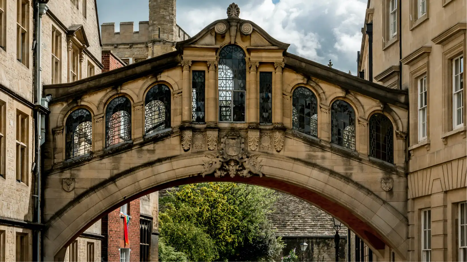 The Bridge of Sighs in Oxford, England - one of the best UK cities to visit